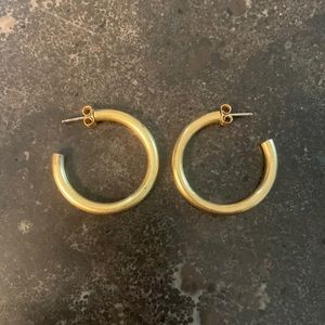 Madewell hoop earrings